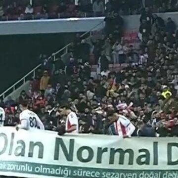 ‘Normal doğum’ pankartına Sivasspor’un yıldız isminden yanıt