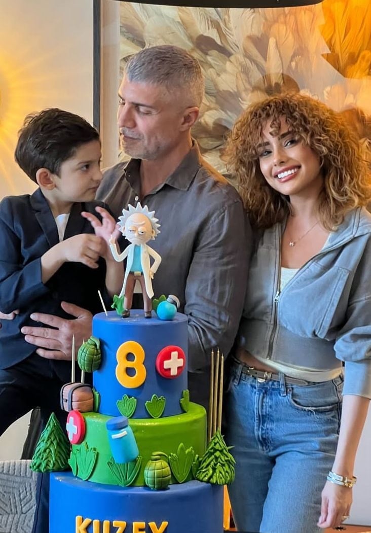 Özcan Deniz'in oğlu Kuzey 8 yaşına bastı
