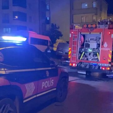 Park halindeki araç alev aldı, yanındaki TIR’da etkilendi
