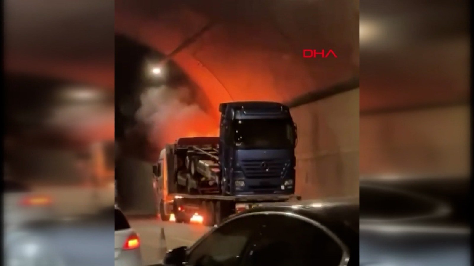 Sabiha Gökçen Havalimanı Tüneli'nde yangın!
