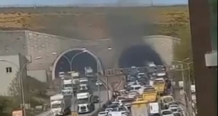 Sabiha Gökçen Havalimanı Tüneli’nde yangın!