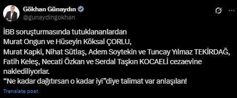 Silivri gece yarısı hareketliliği: İBB tutukluları farklı şehirlere götürülüyor