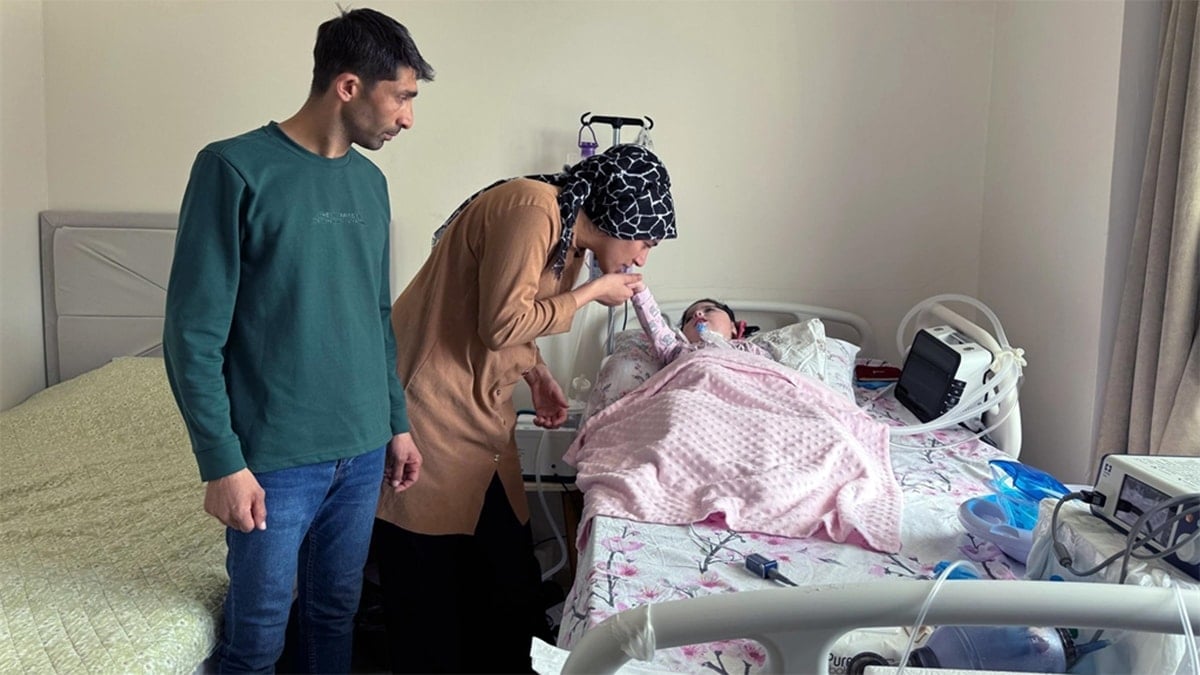 SMA hastası Elanur'dan sevindiren haber