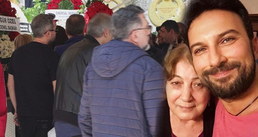 Tarkan’ın en zor görevi… Annesini son yolculuğuna uğurluyor