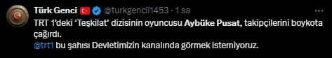 Trol linçinin yeni hedefi Aybüke Pusat! Boykot paylaşımı yaptığı için TRT'den kovulmasını istediler