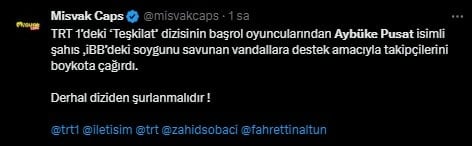 Trol linçinin yeni hedefi Aybüke Pusat! Boykot paylaşımı yaptığı için TRT'den kovulmasını istediler