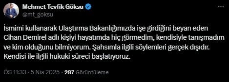 TRT'de İBB'yi suçlamıştı: 'Tevfik Göksu kadrosundanım' dediği görüntüler ortaya çıktı! Göksu'dan açıklama geldi