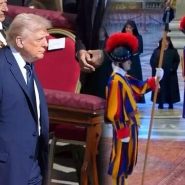 Trump’ın iki hareketi Papa’nın cenazesine damga vurdu