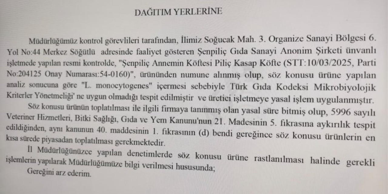 Türkiye'nin dev tavuk firmasında zararlı bakteri bulundu: Market ve kasaplardan toplatılıyor