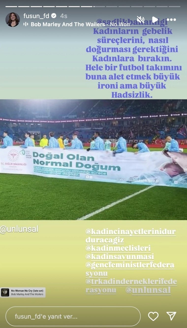 Ünlü kadınlardan 'Normal Doğum' pankartına sert tepki