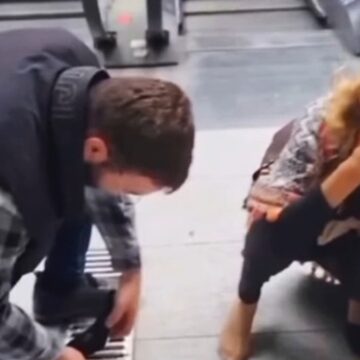 Ünlü şarkıcının imdadına mağaza çalışanı yetişti