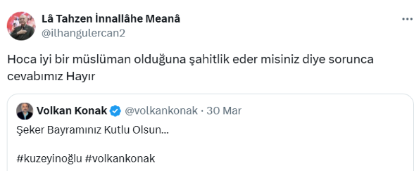 Volkan Konak'ın ölümü Cumhur'u ikiye böldü