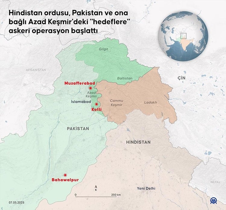 2025 Hindistan Pakistan savaşı: İki ülke neden savaşıyor, Keşmir sorunu nedir?