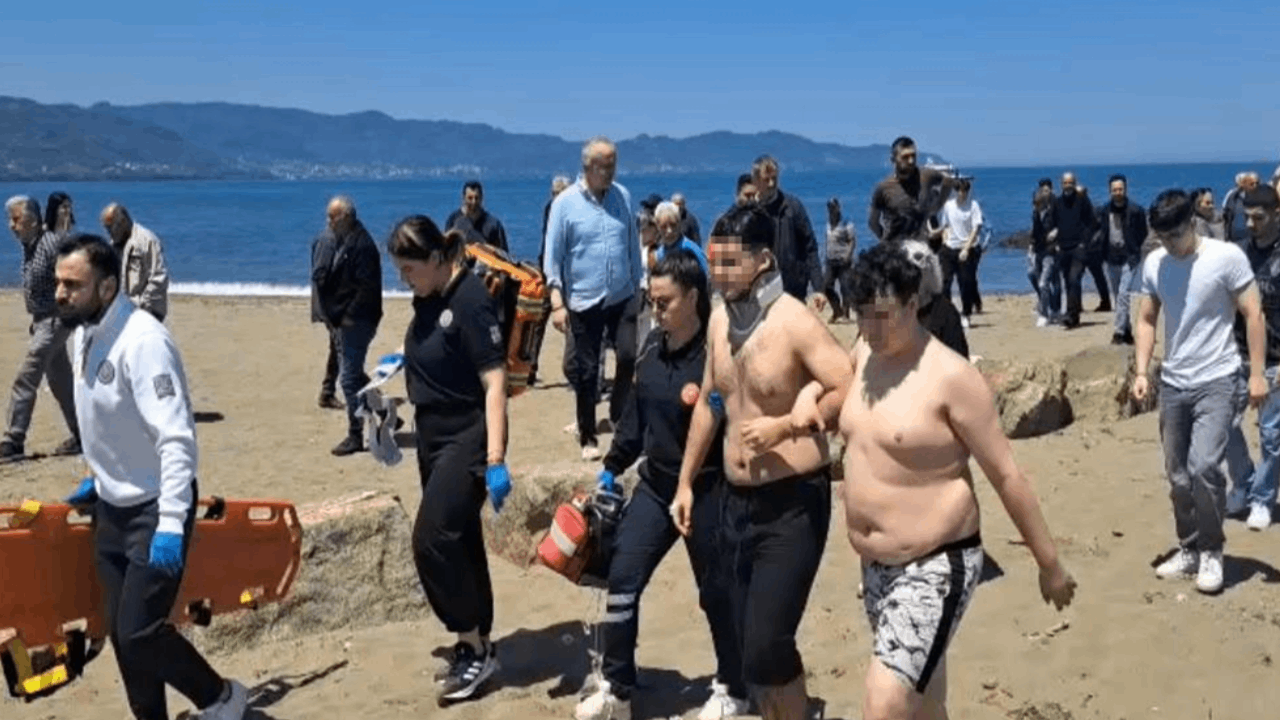 3 lise öğrencisi denizde felaketi yaşadı