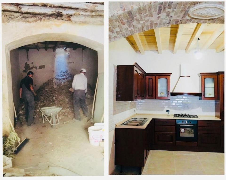 43 liraya aldığı metruk evi saraya çevirdi