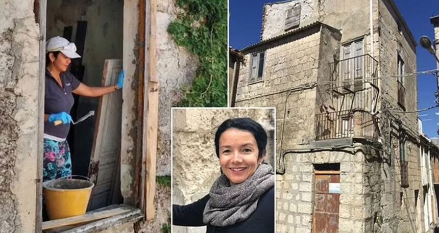 43 liraya aldığı metruk evi saraya çevirdi