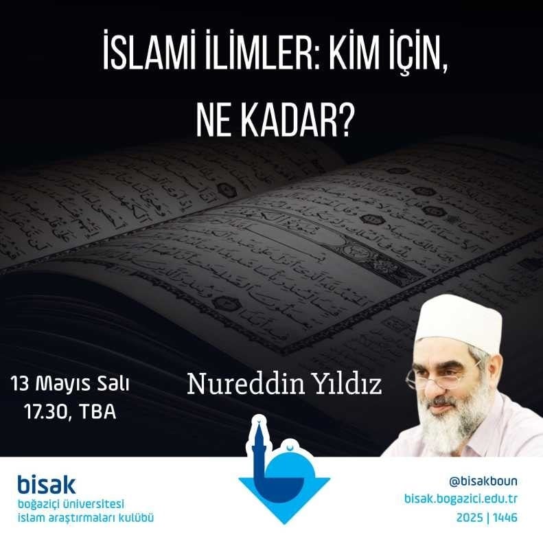 '6 yaşındaki çocuk evlenebilir' diyen Nurettin Yıldız Boğaziçi Üniversitesi'nde konuşacak