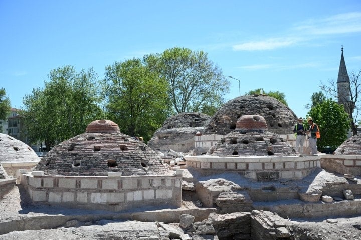 600 yıllık hamam geçmişe ışık tutacak