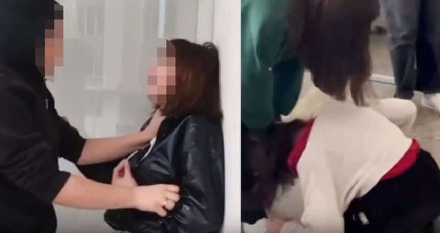 7 öğrenci 1 kıza saldırdı: Boğazını sıktılar, yerde sürükleyip dövdüler