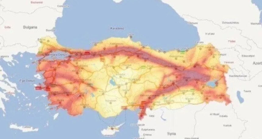 AFAD: Ülkemizde toplam 485 diri fay segmenti bulunmaktadır