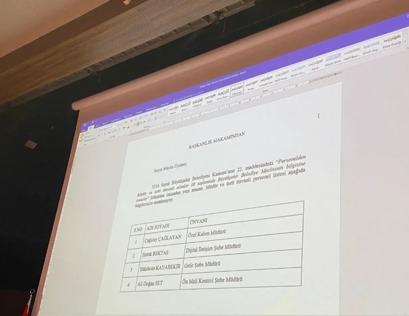 AKP'li eski başkan özel kalem kıyağı