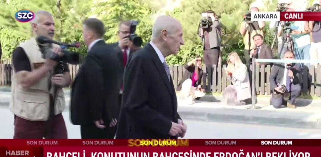 Ankara'da sürpriz zirve... Erdoğan Bahçeli'nin evine gitti