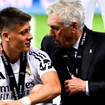 Arda Güler, Ancelotti’ye veda etti