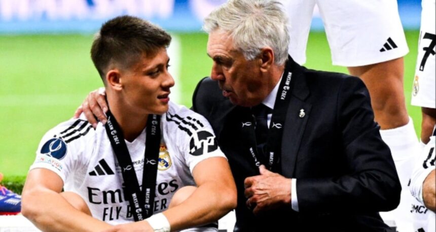 Arda Güler, Ancelotti’ye veda etti