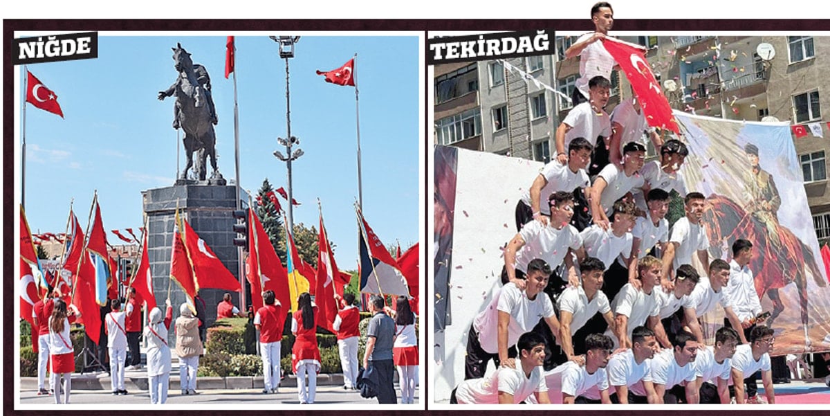 Atatürk gençliği emanete sahip çıktı
