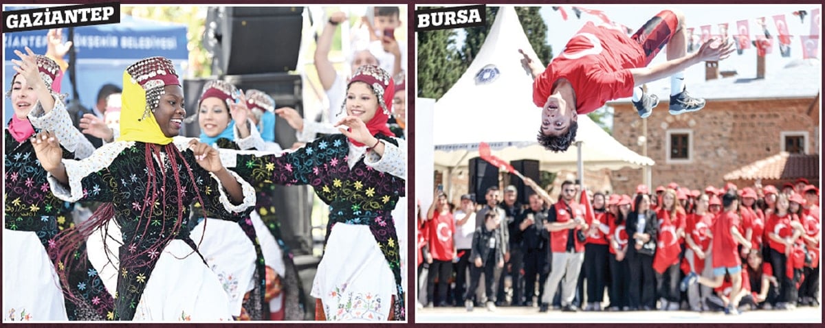 Atatürk gençliği emanete sahip çıktı