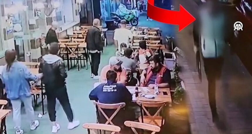 Ateş açtı aracına binerek kaçtı! Lokantada büyük panik