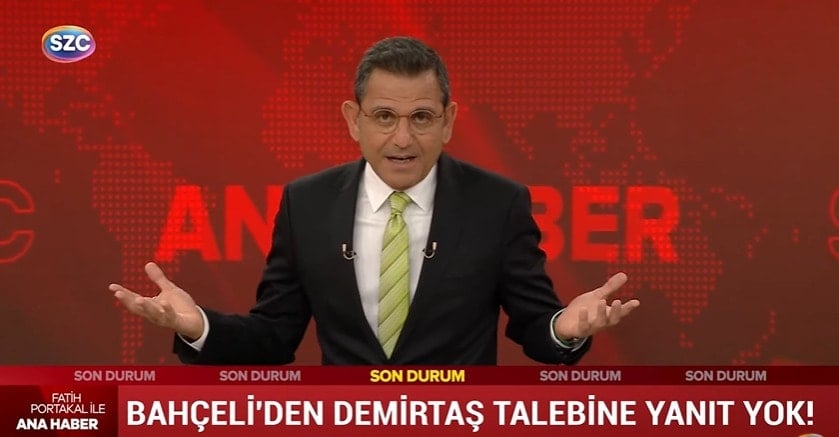 Bahçeli'nin Demirtaş'la görüşme yönetimden talebine ret! Fatih Portakal bomba iddiayı aktardı