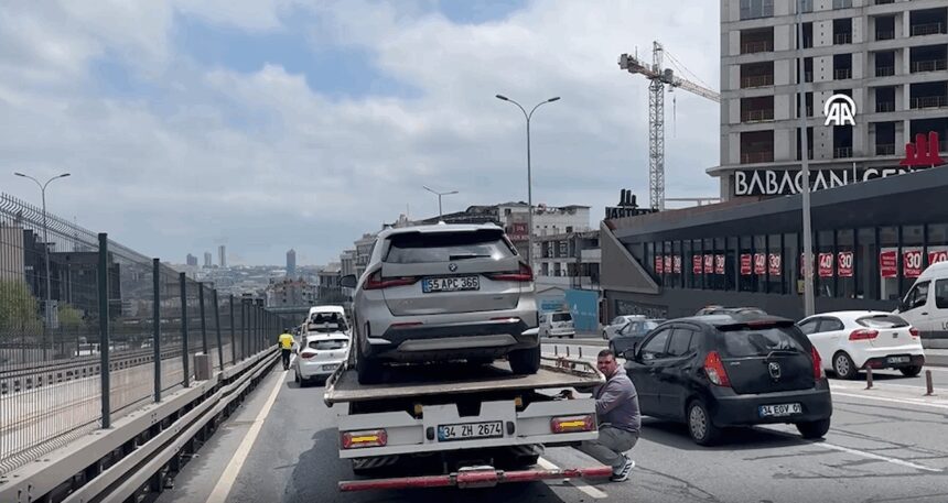 Beylikdüzü’nde zincirleme kaza ! 3 yaralı