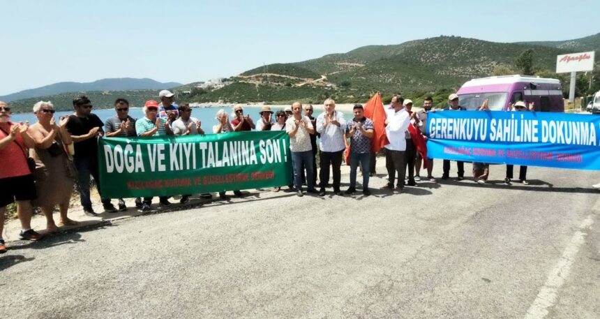 Bodrumlular Limak’a karşı Gerenkuyu’ya sahip çıkıyor