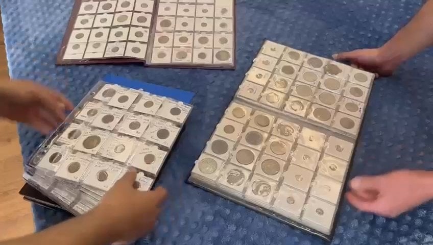 Bursa'da 1013 adet altın ve gümüş sikke ele geçirildi