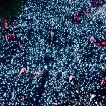 CHP mitingine karartma!