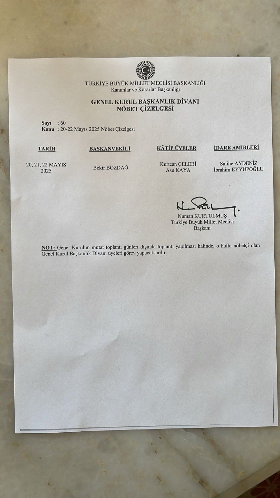 CHP'li TBMM Başkanvekiline görev verilmedi: Milletin iradesi yok sayılıyor