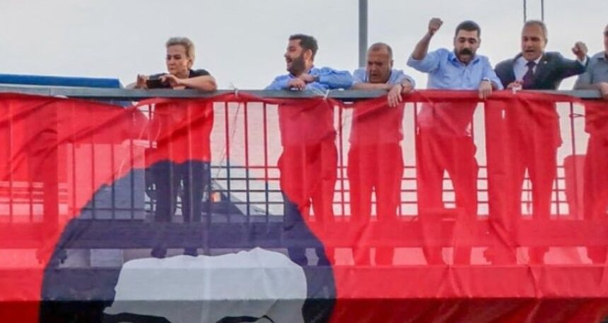 CHP’nin ‘Free İmamoğlu’ pankartına soruşturma açıldı