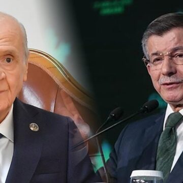 Davutoğlu, Bahçeli ile görüştü