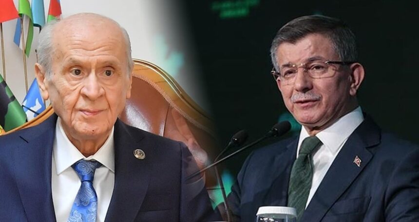 Davutoğlu, Bahçeli ile görüştü