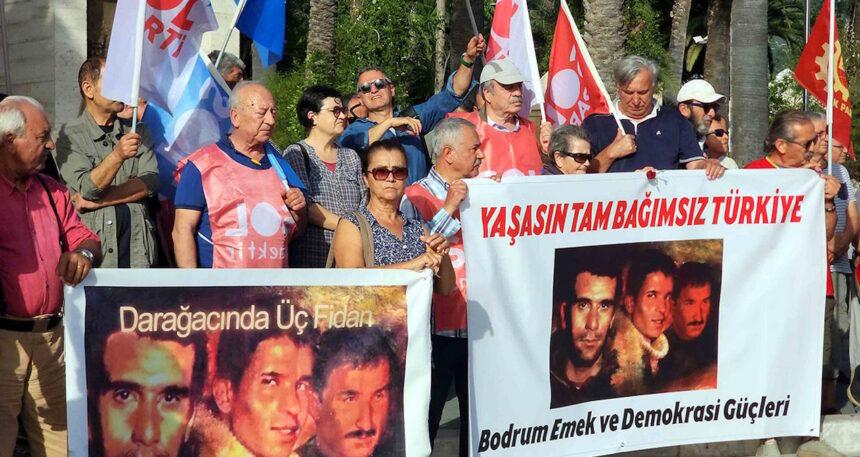 Deniz Gezmiş ve arkadaşlarını “Unutmuyoruz” eylemi