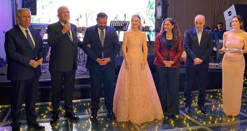 Dervişoğlu ve Yavaş sürpriz bir ismin nişan törenine katıldı