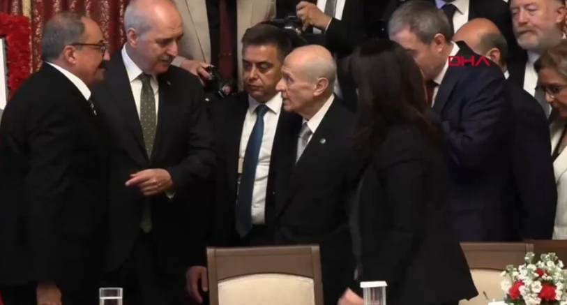 Devlet Bahçeli'nin duygusal anları...