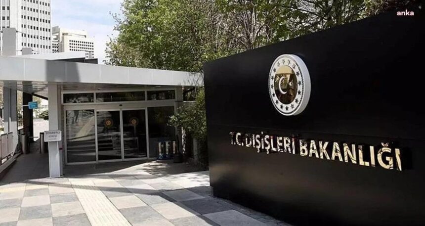 Dışişleri Bakanlığından İsrail’e sert tepki