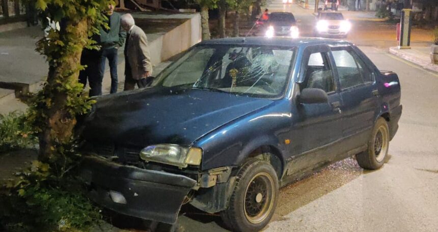 Edirne’de otomobil ağaca çarptı: Sürücü alkollü çıktı