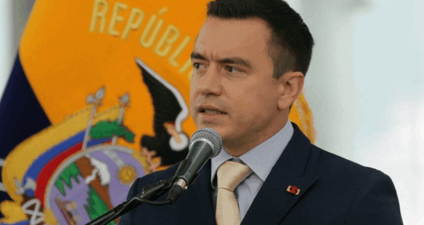 Ekvador’da seçimleri kazanan devlet başkanı Daniel Noboa yemin etti