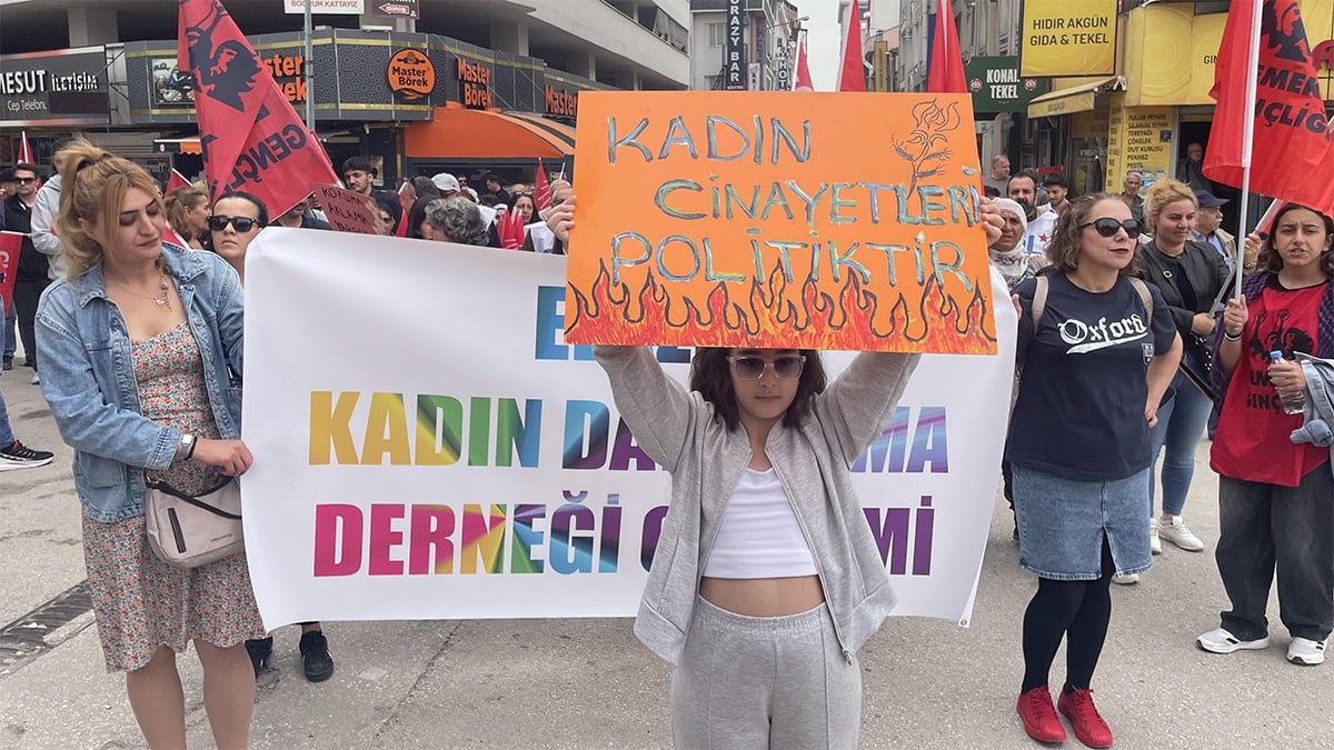Elazığ’da 1 Mayıs kutlamasında ‘İmamoğlu’ vurgusu