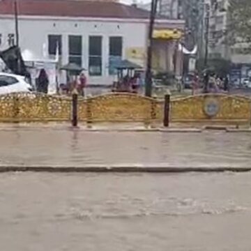 Elazığ’da sağanak ve dolu etkili oldu