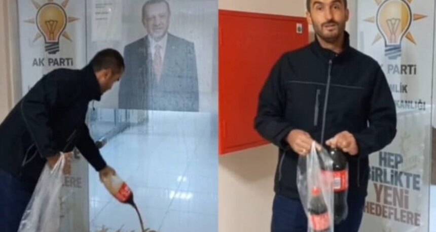 Erdoğan fotoğrafına kola dökmüşlerdi! Savcı, beraatlerine itiraz etti
