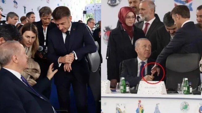 Erdoğan'ın Macron'a yaptığı hareket dünyanın dilinde! Rus vekil böyle yorumladı... 1 Erdoğan'ın Macron'a yaptığı hareket dünyanın dilinde! Rus vekil böyle yorumladı...